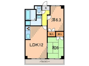 グレース 21の物件間取画像